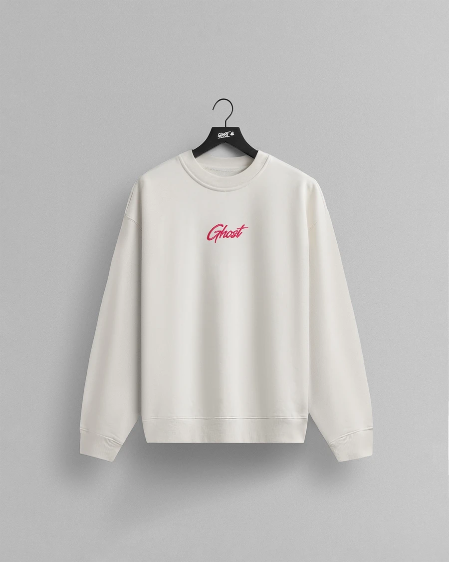 GHOST® STRIDES CREWNECK | NATURAL