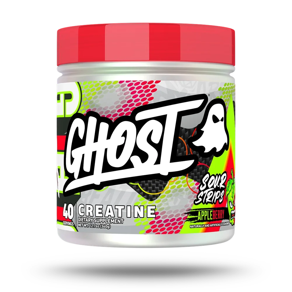 GHOST® CREATINE x SOUR STRIPS® | APPLEBERRY